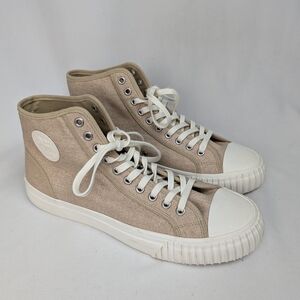 PF Flyers Tan High Top Canvas Sneakers